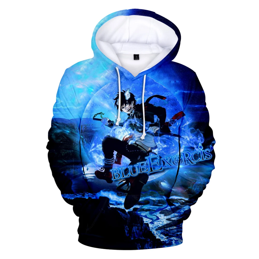 

Trendy Manga Blue Exorcist 3D print Hoodies Sweatshirts Boys/Girls Popular Sweatshirt Adult Child Streetwear Pullovers Tops