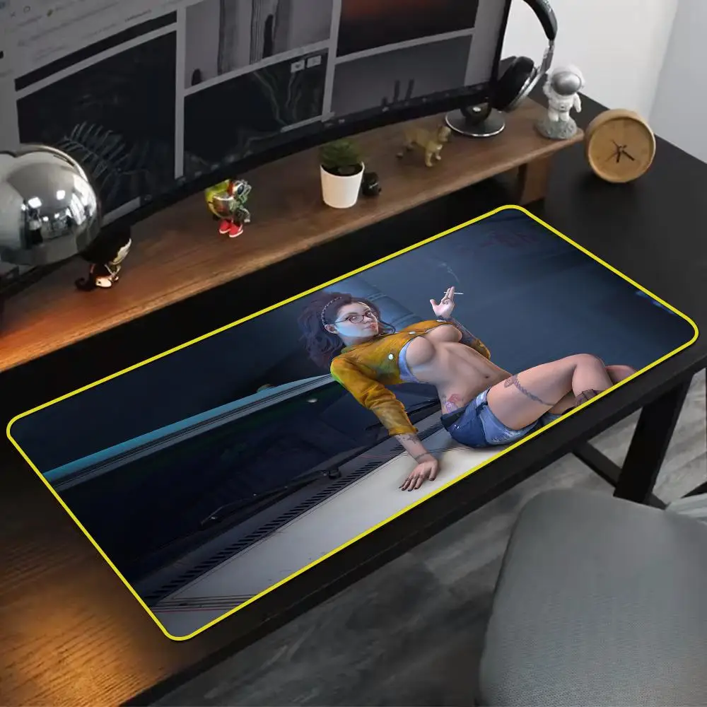 Прохладный коврик для мыши D-Devil M-May C-Cry 5 90x40 см цветной замок чистый натуральный