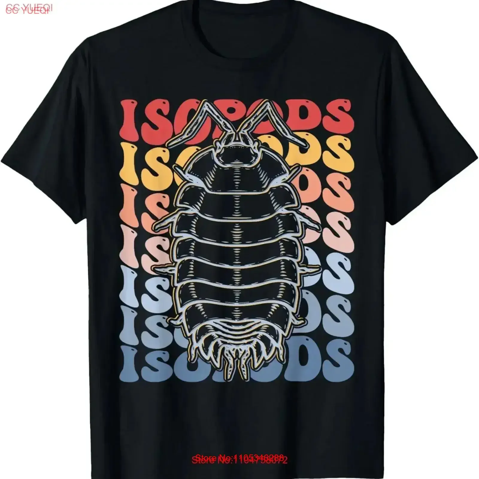 Фото Футболка Isopods Groovy в винтажном стиле, дышащая, эластичная, для повседневной носки, удобная, стильная, винтажная. №1