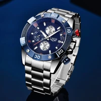 lige new fashion top brand luxury watches for men quartz watch sport chronograph men wristwatches waterproof clock reloj hombre
