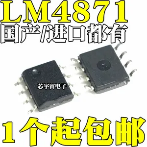 Original 10pcs/ LM4871 LM4871M LM4871MX LM4871T SOP8
