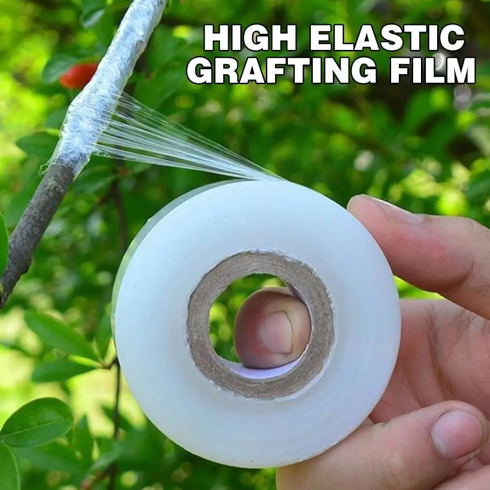 

Pe Grafting Tape Film Self-adhesive Garden Tree Plants Accessories Stretchable Tomato Grafting Seedlings Vine O0u8