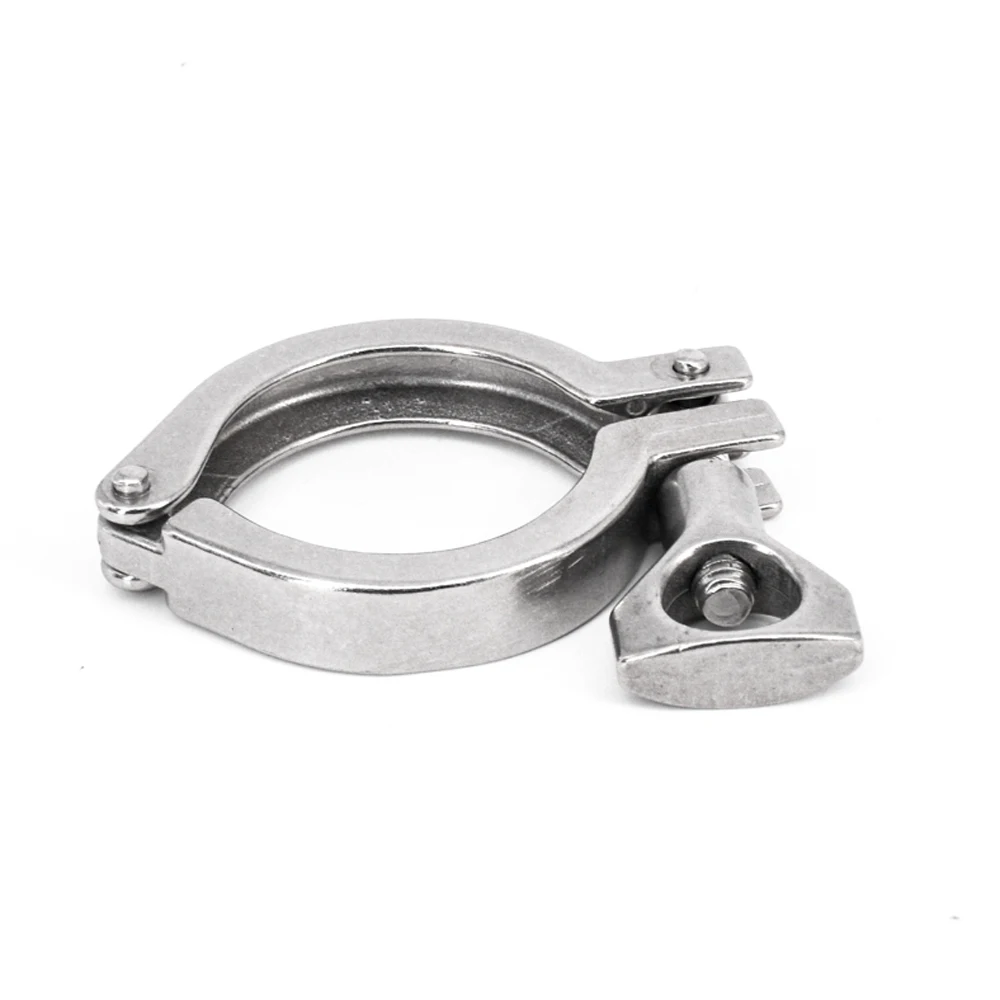

1,5-дюймовый фитинг Tri Clamp из нержавеющей стали SUS 304, фитинг для санитарных труб, конусный адаптер Tri-Clover, домашнее пиво, наконечник 50,5 мм, наружный диаметр