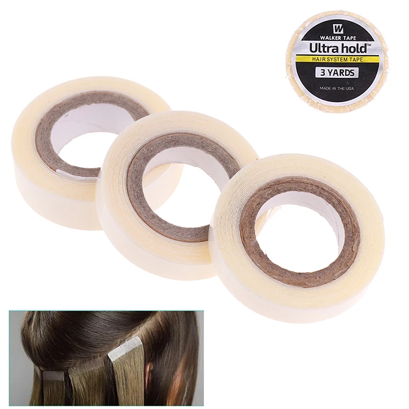 

White Ultra Hold Hair Double Sided Adhesives Tape For Hair Extension Toupee Lace Wigs Adhesive Wig Tape