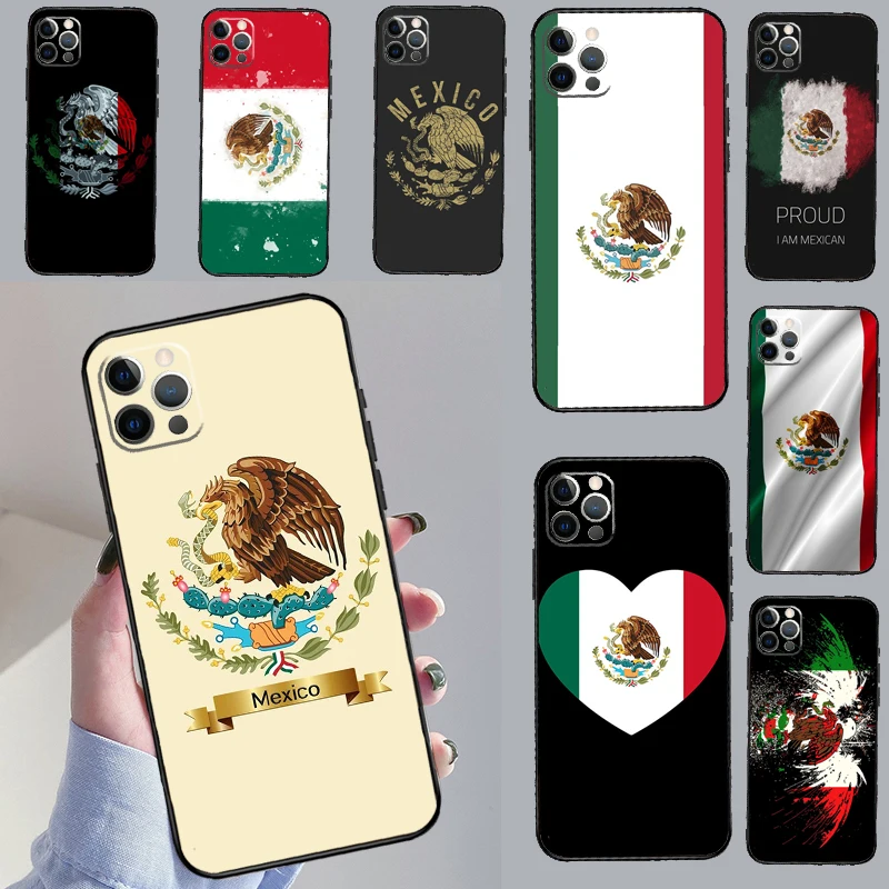Чехол с флагом Мексики для iPhone 12 11 13 Pro Max Mini XR X XS MAX 5S 6S 7 8 Plus SE 2022 2020 чехол |