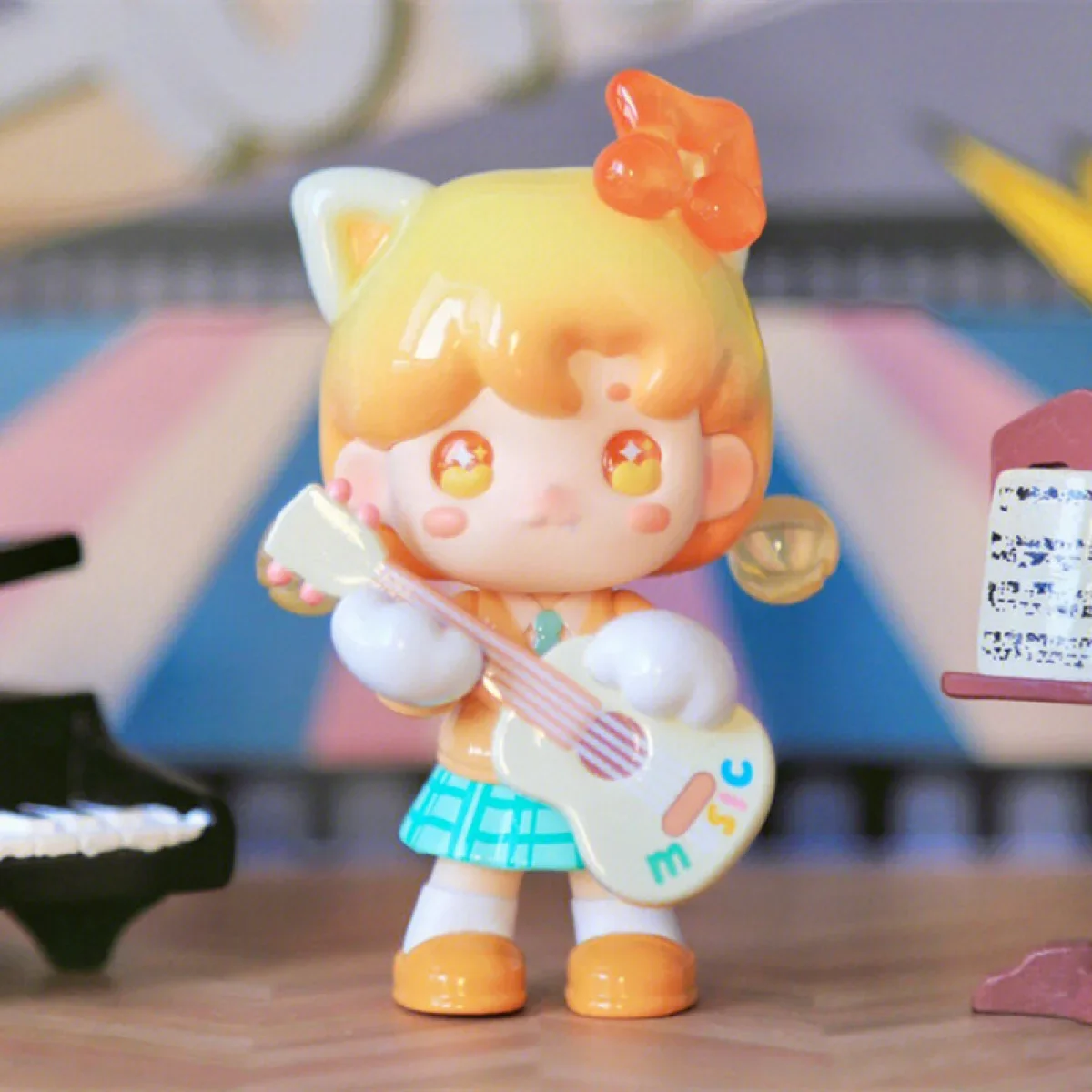 MOKOKIMO Campus Series Blind Box Toys Guess Bag Mystery Mistery Caixa Фигурка Surpresa Милая модель на день рождения