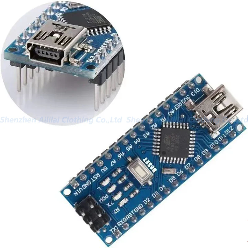 Новый сварной модуль платы контроллера Nano 3.0 CH340G Atmega328 MINI CH340C для драйвера Arduino CH340