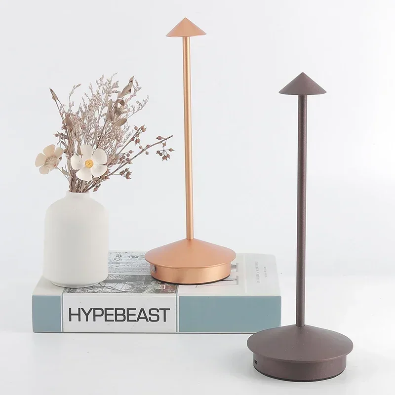 Новинка трехцветная настольная лампа аккумуляторные Настольные лампы с плавным