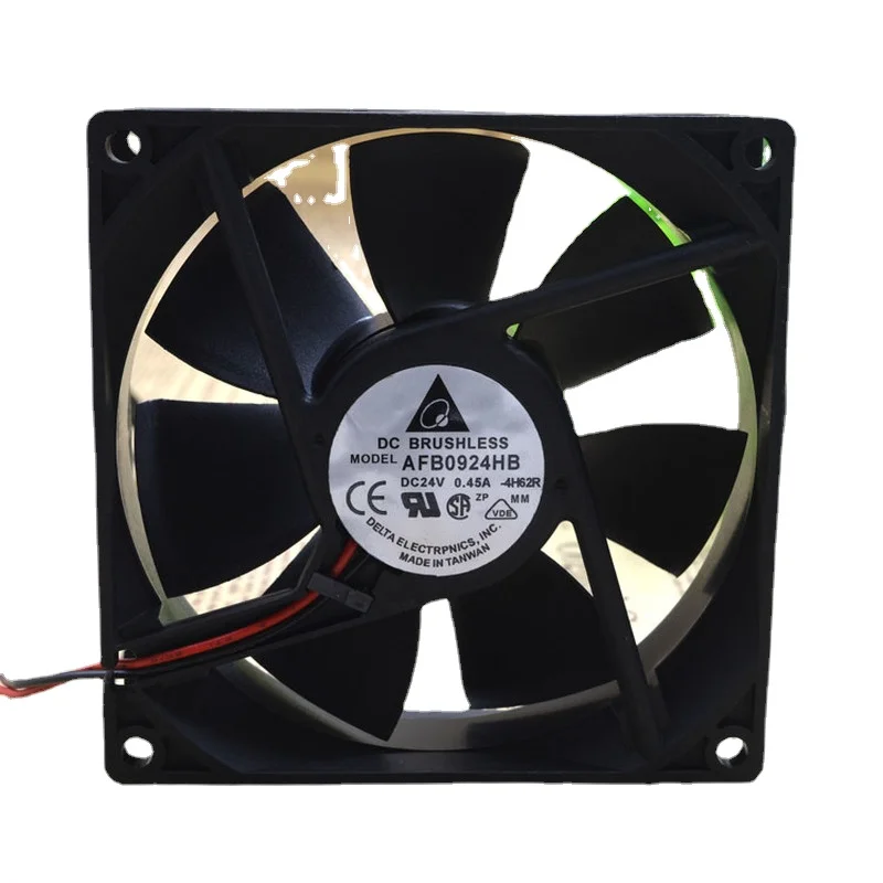 Новый Кулер Для процессора вентилятор для Delta AFB0924HB DC 24 В 0.45A 9 см инверторный Вентилятор охлаждения Радиатор для процессора 9025 90*90*25 мм