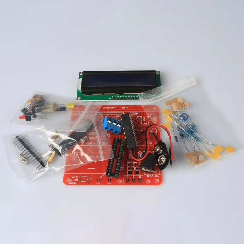 Тестер транзисторов M8 M328 Edition LC ESR метр DIY Kit