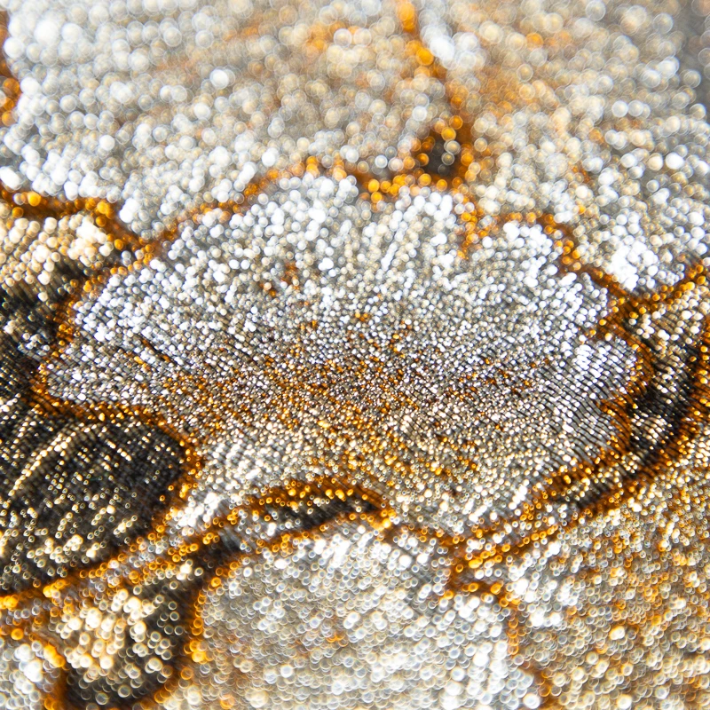 Золотая африканская кружевная ткань 2024 Высококачественная Дамасская