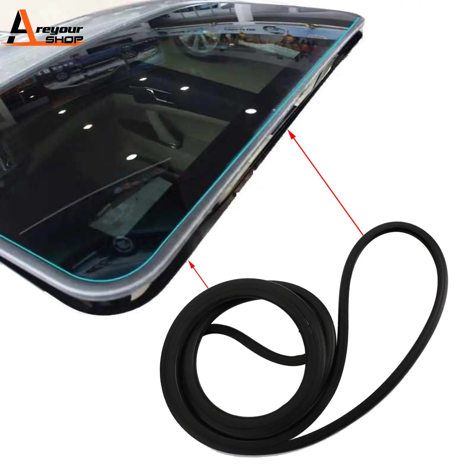 

Прокладка для защиты от солнца Areyourshop, уплотнительная прокладка для Toyota Camry Avalon Tacoma 632510E010, автомобильные автозапчасти