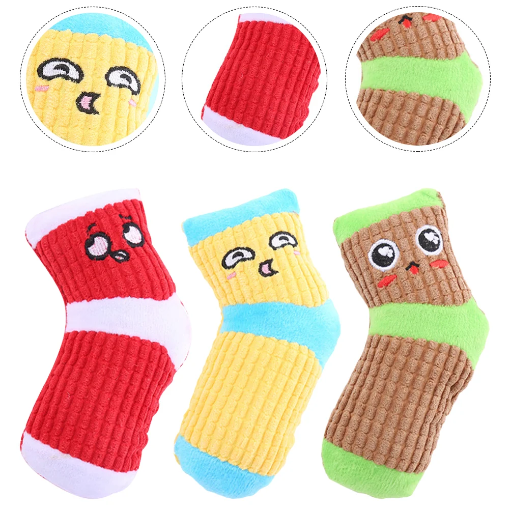 

Toy Dog Pet Bite Toys Puppy Interactive Training Sounding Teeth Vocalizing Squeaky Biting Gnawing Adorable Shaped Resistant Box