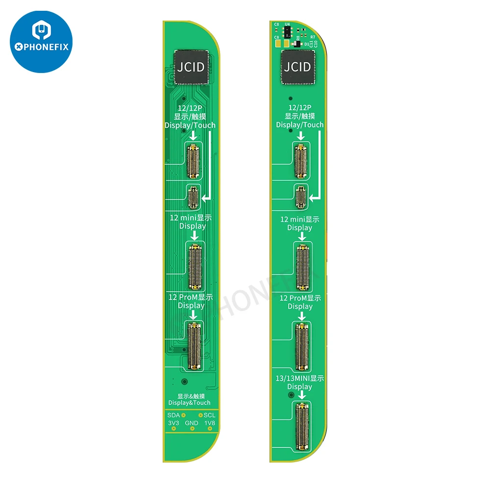 Best مبرمج إصلاح JC V1SE استعادة النغمة الحقيقية للهاتف 7 7P 8 8P X XS 11 Pro MAX 12 13 أدوات إصلاح ملونة أصلية حساسة للضوء