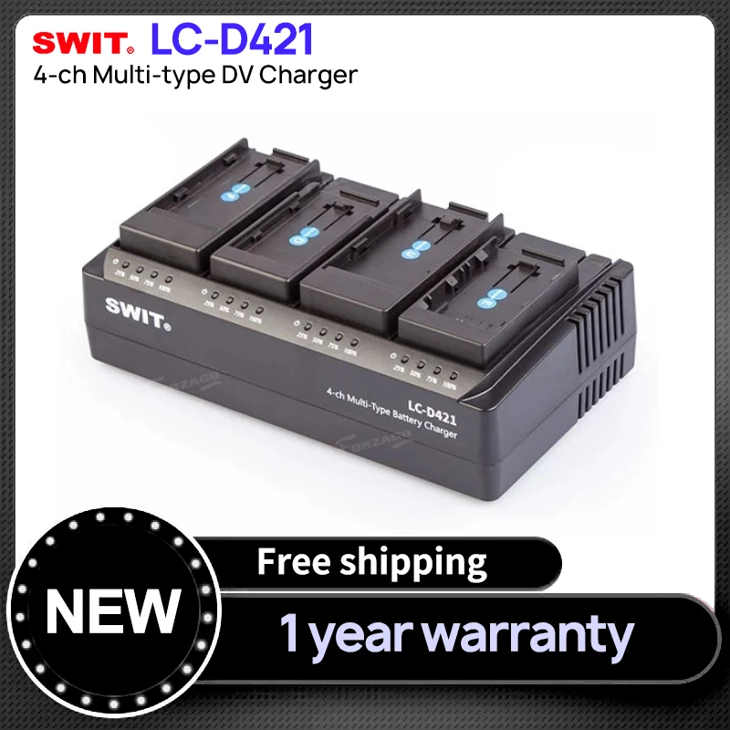 

Зарядное устройство SWIT LC-D421 4-ch Multi-type DV