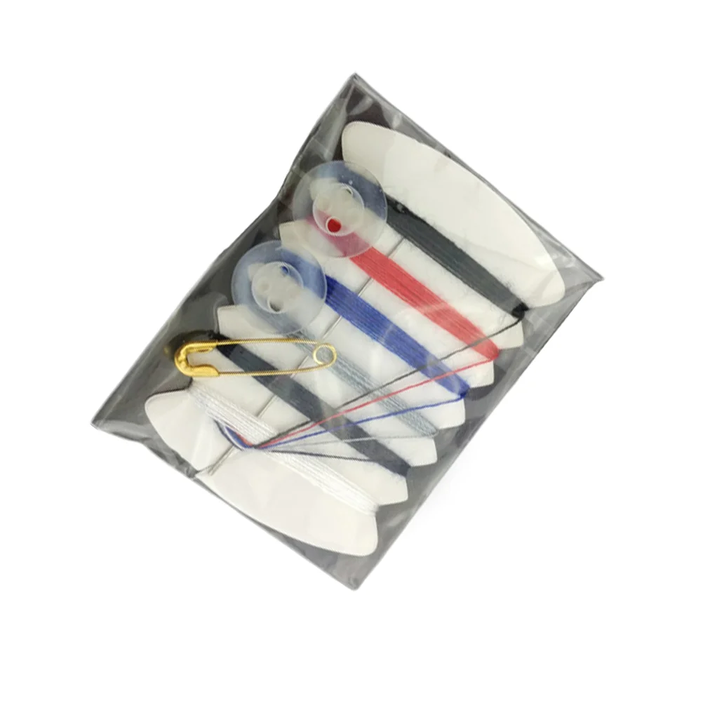 

100 Packs Sewing Kit Sewing Thread Portable Multifunctional Sewing Needle Thread Embroidery Cross Stitch Tools (Button Random