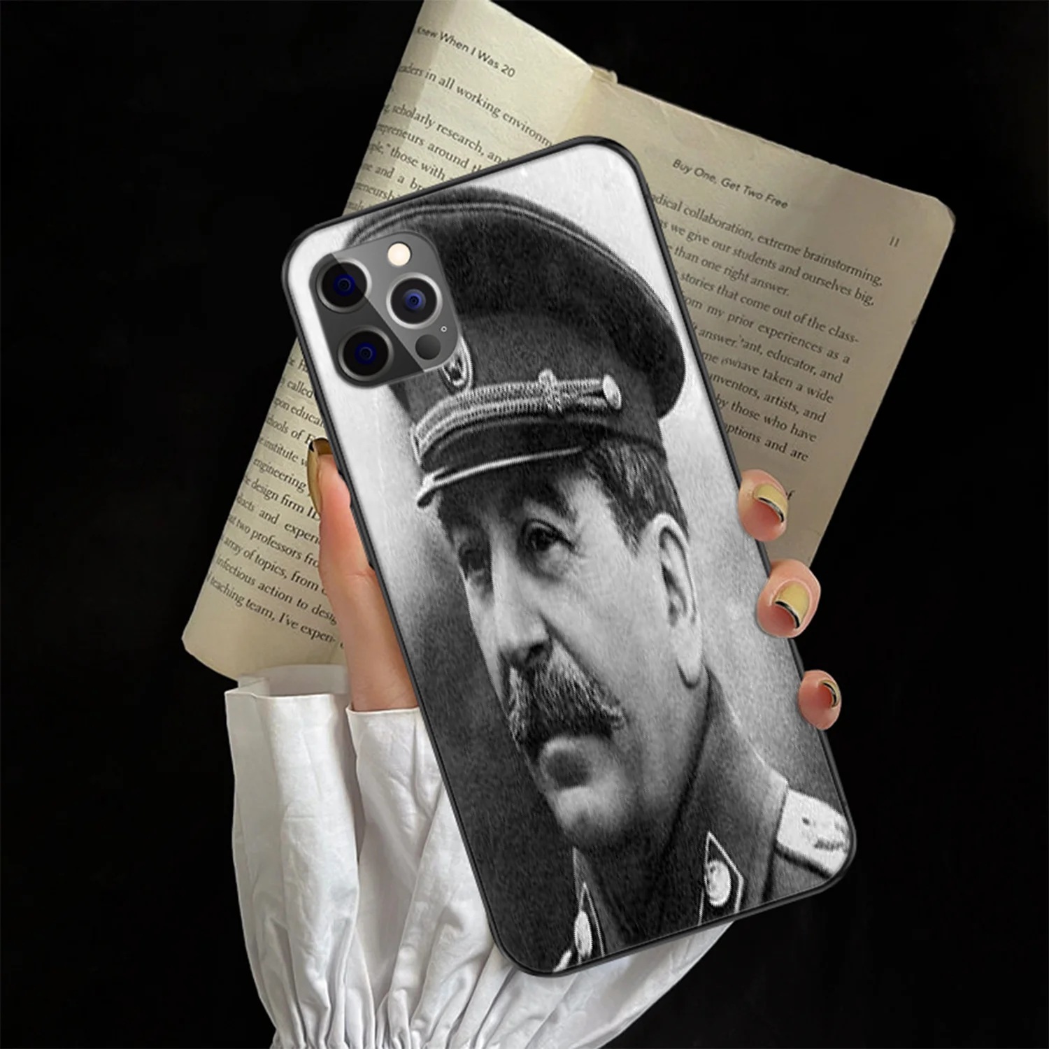Soviet Union Leader Stalin Phone case For Samsung Galaxy A 3 5 7 8 10 20 21 30 40 50 51 70 71 E S 2016 2018 4G black fashion |