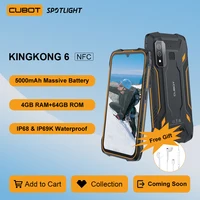 Cubot KingKong 6, IP68 Waterproof Rugged Smartphone, 64GB ROM (128GB Extended), 5000mAh Battery, NFC, 4G Dual SIM, Android Phone