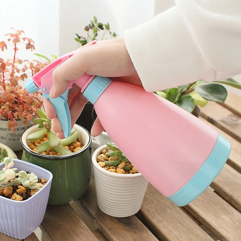 

500ML Garden Watering Irrigation Plastic Watering Can Indoor Garden Plants Pressure Spray Water Kettle Pot Adjustable Sprayer
