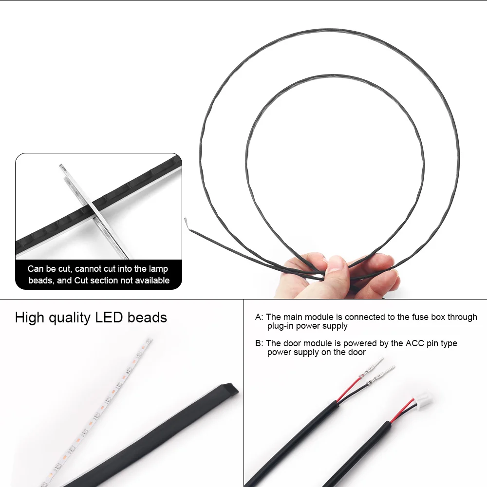 18 в 1 полноцветная симфоническая фотосессия детали для автомобиля аксессуары