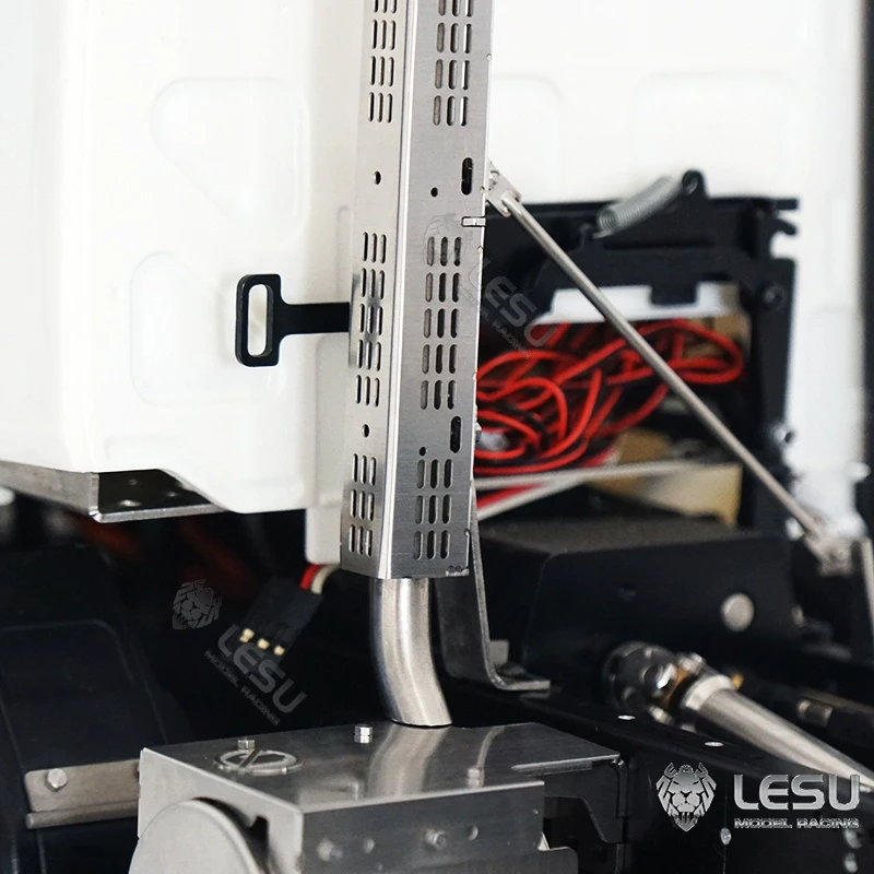 LESU Tamiya 1/14 модель грузовика игрушечная грязевая головка FE/VM металлический