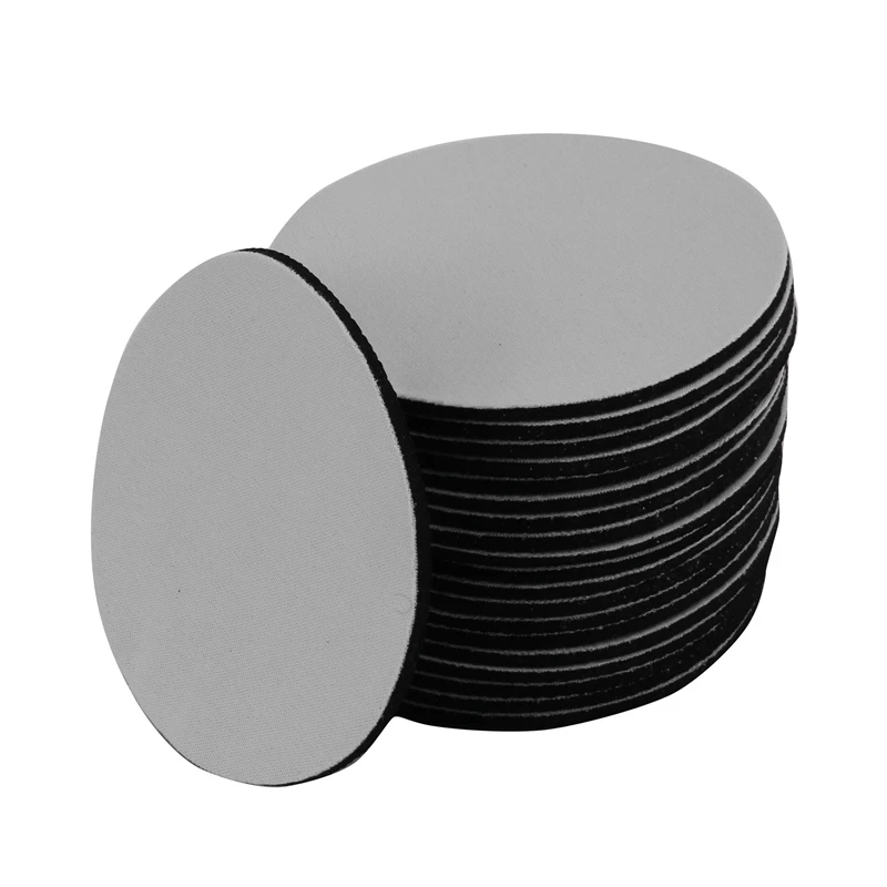 

Sublimation Blank Products, 20 Pieces of 4 Inches Sublimation Coaster Blanks, Suitable for DIY Craft Hot Pressing