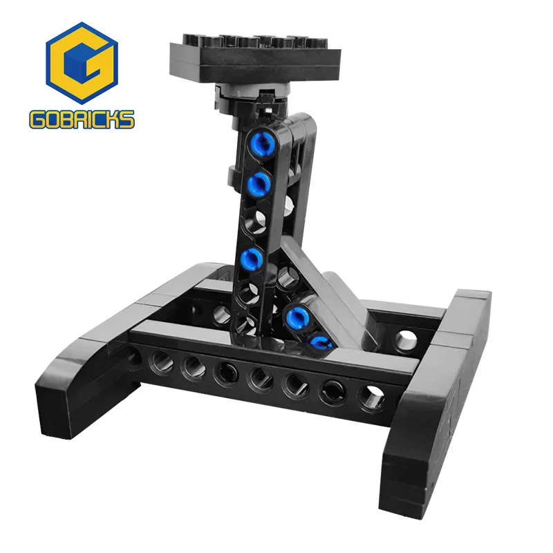 

Gobricks MOC Bracket Display Stand Building Blocks For X-Wing Space Wars Fighter 75102/75149/75218 Support Bricks Model DIY Toy