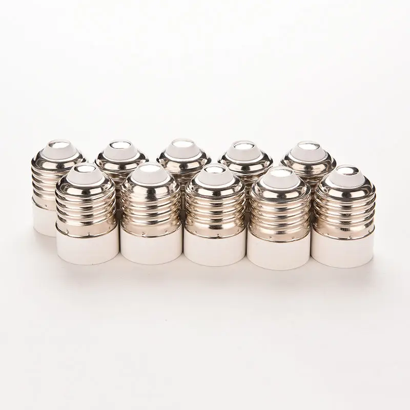 5Pcs Light Bulb Base Type Adapter Fireproof Material E27 To E14 Lamp Holder Converter Socket Conversion Best Price - купить по