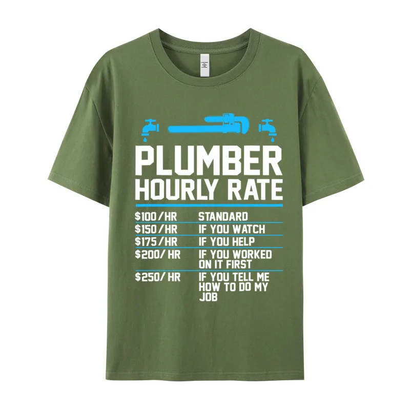 P umber Hour y Rate Топы из хлопчатобумажной ткани Футболки Идея подарка на открытом