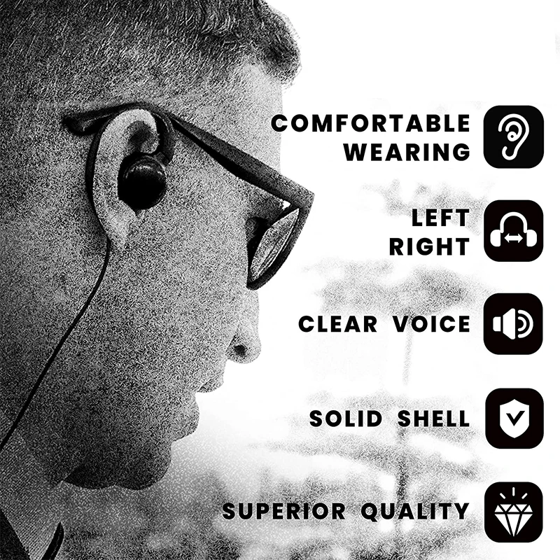 CP100d CP200 CP200d Radio Earpiece Compatible with Motorola BPR40 CLS 1110 1410 VL50 RDM2070D DLR1020 DLR1060 Walkie Talkie