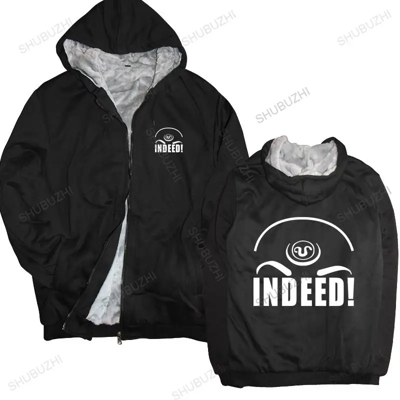 

new arrived men hoodies winter Stargate SG1 - Teal'c Indeed! Quote TV Series brand hoodie warm jacket