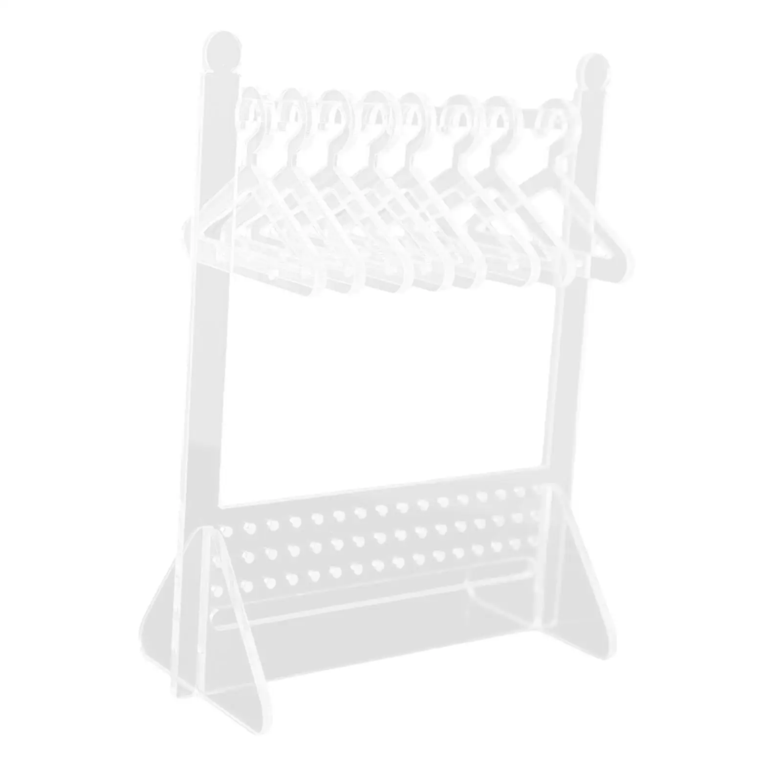 

Transparent Earrings Display Stand Jewelry Organizer Decor Ear Stud Storage Rack for Personal Exhibition Shop Display Jewelry
