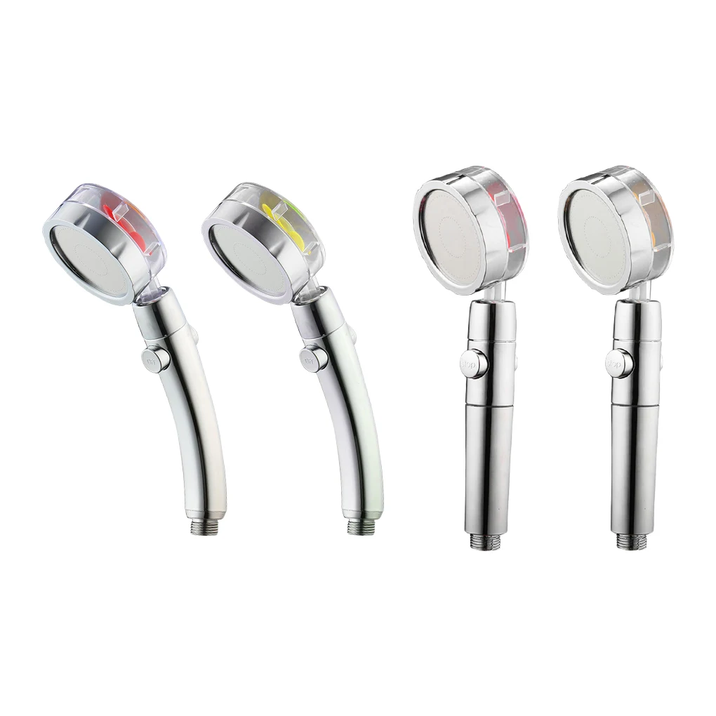 

Ручная насадка для душа, регулируемая насадка для душа для ванной, 3 режима, съемный распылитель для ванной отеля, изогнутый желтый