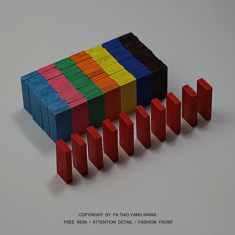 

Get bored and play dominoes! Wooden domino