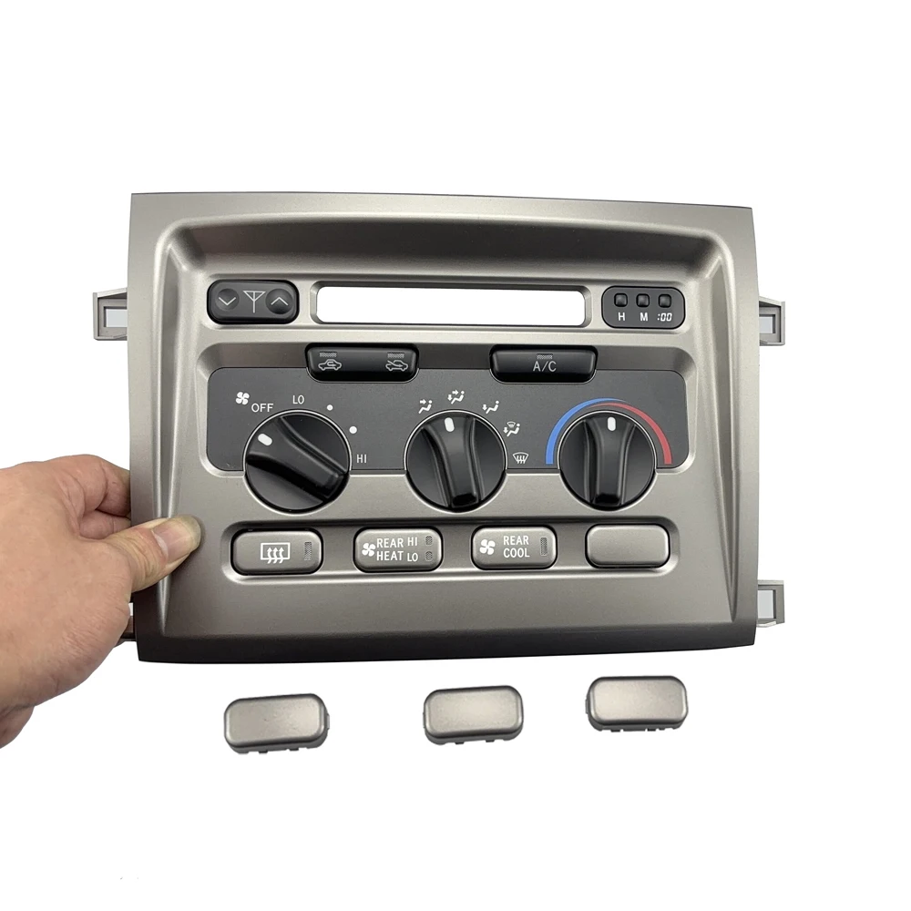 Фото HUIYAN 60850, панель управления кондиционером Ashboard для Toyota LC100 Land Cruiser 1998-2007 146570-1020 100 LC100 LX470 №4