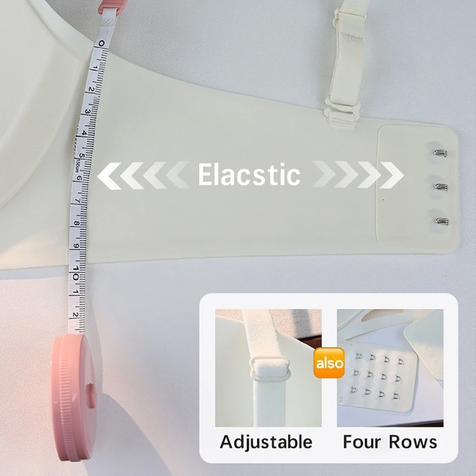 Бесшовный беспроводной бюстгальтер с подкладкой пуш-ап удобное невидимое нижнее