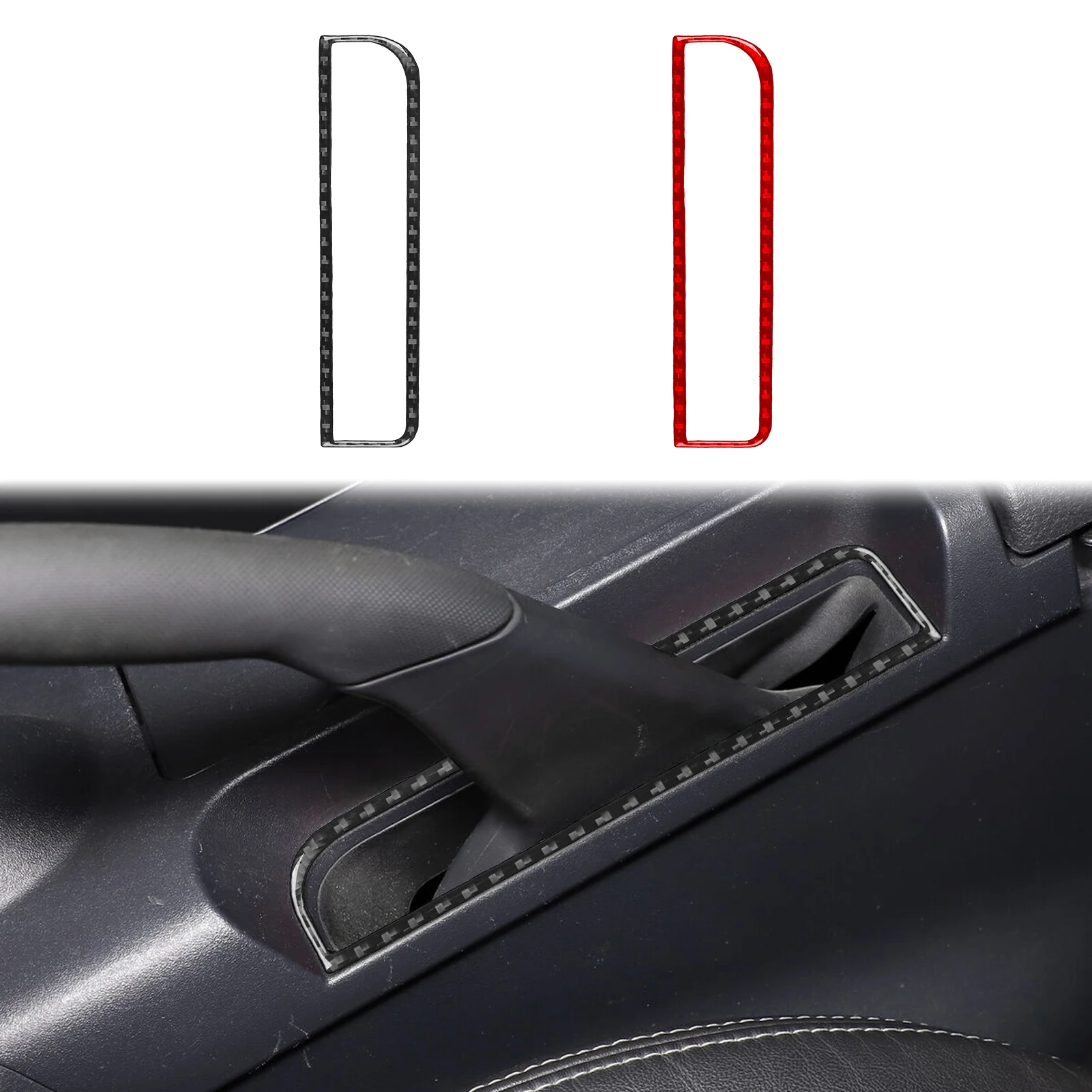 Для Mitsubishi Eclipse 2006–2012 автомобильные аксессуары из углеродного волокна