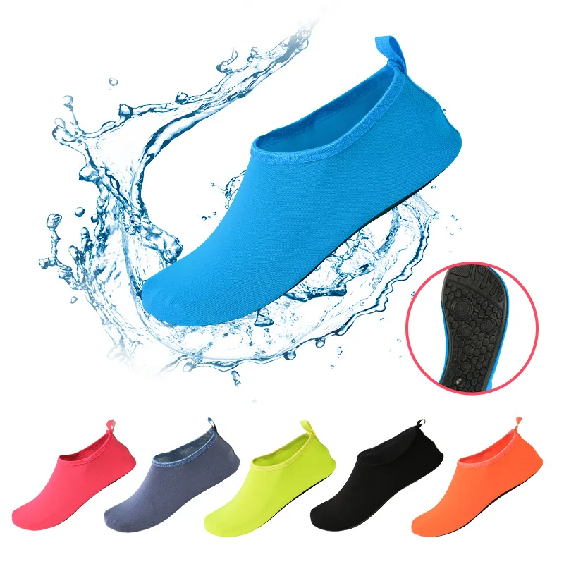 

Unisex Water Non-Slip Sneaker Shoes Swimming Diving Socks Summer Aqua Beach Sandal Flat Shoe Seaside Socks Slipper For Men Women
