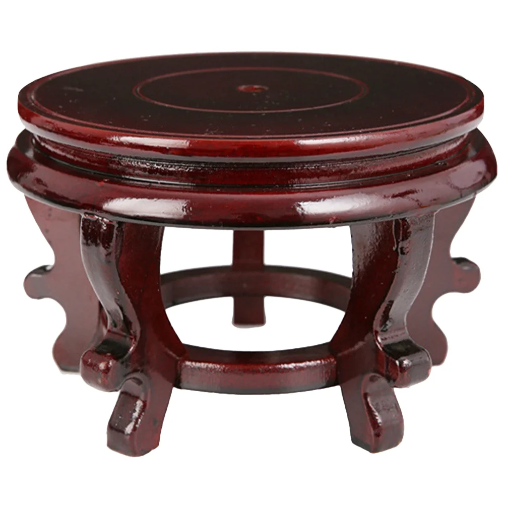 

Flower Pot Base Indoor House Plants Fish Tank Stand Display Stand Handicraft Base Wood Fishbowl Stand