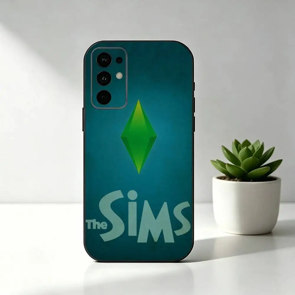 Фото Чехол для телефона The Logo S-Sims 4 для Samsung S25, S24, S21, S22, S23, S30, Ultra, S20, Plus, Fe, Lite, Note, 10, черный №3