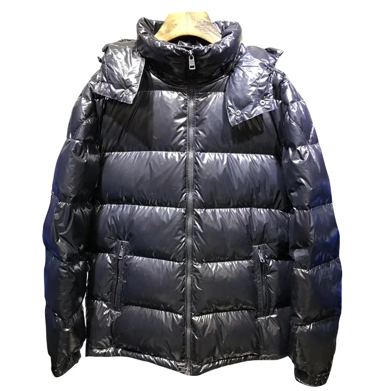 2022 new starbags down jacket, men's winter Hooded Jacket suitable for male students, thickened and warm long jacket，top quality