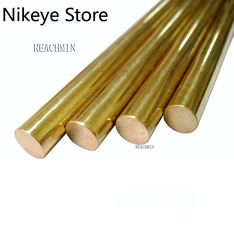 

500mm Length Brass Rod Bar 2mm 3mm 4mm 8mm 10mm Round Rod Blank Scales Blade Handle M2-M20 500mm Length