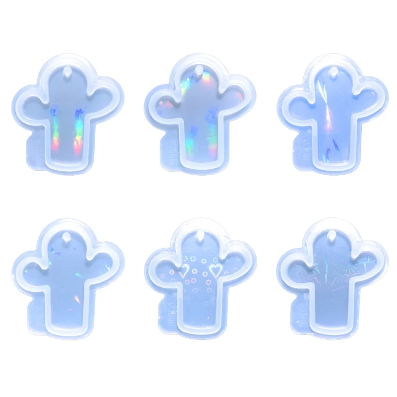 

Цветная форма из смолы, силиконовая форма для брелока, форма для кактуса, подвески из смолы