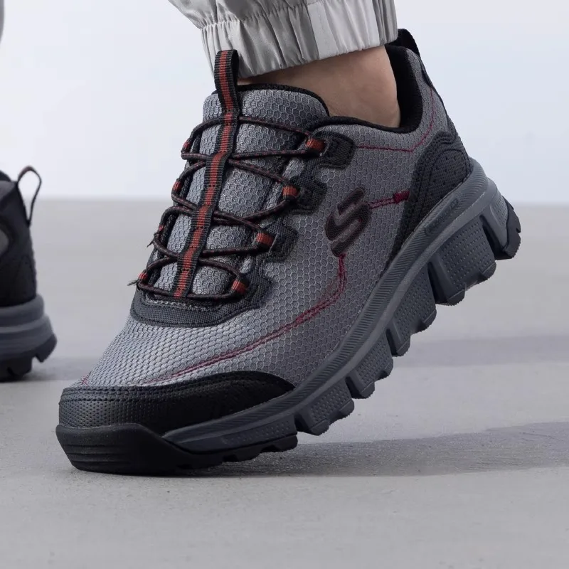 Мужские кроссовки Skechers. Новая летняя модная дышащая повседневная обувь. Легкая