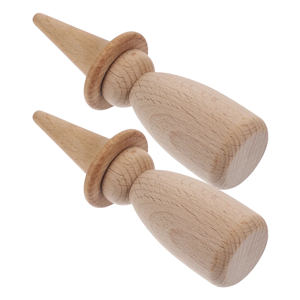 2 комплекта окрашенные украшения деревянная игрушка детское украшение на день