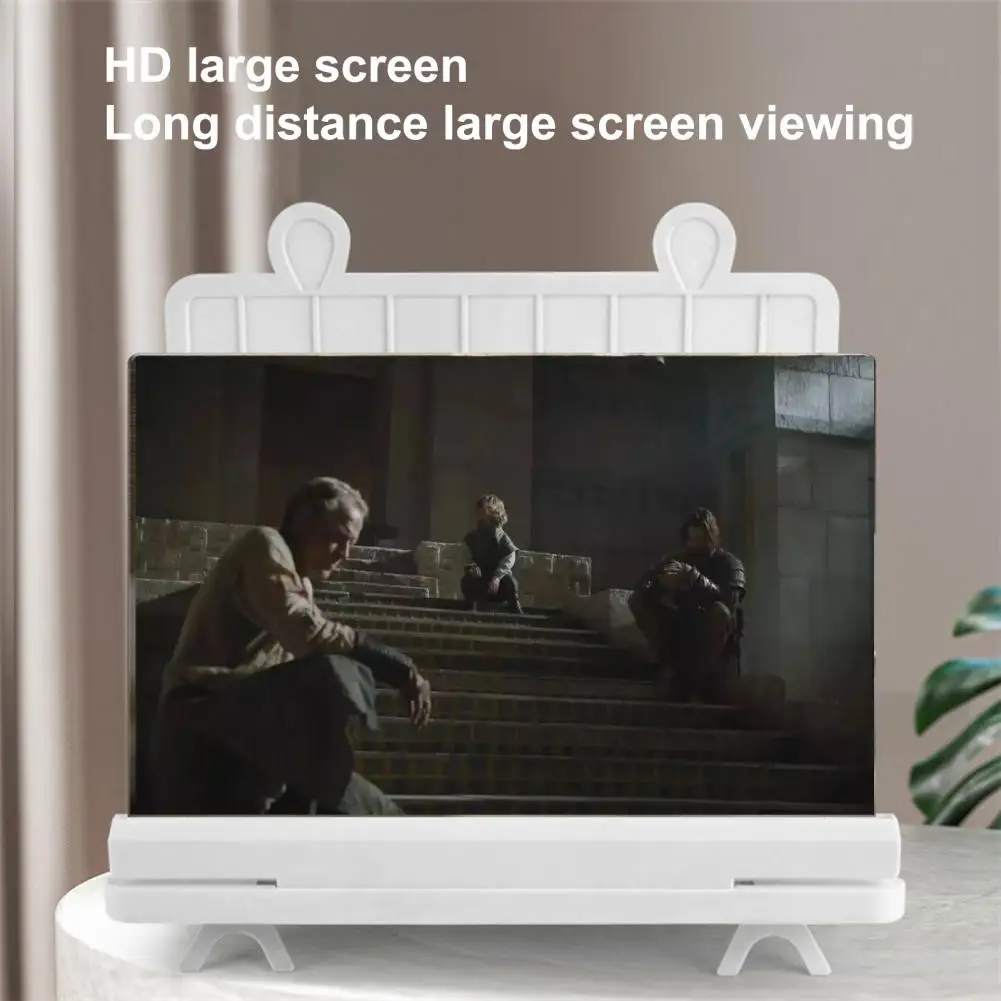 Большой держатель экрана увеличительное стекло ABS точный компактный 10-дюймовый