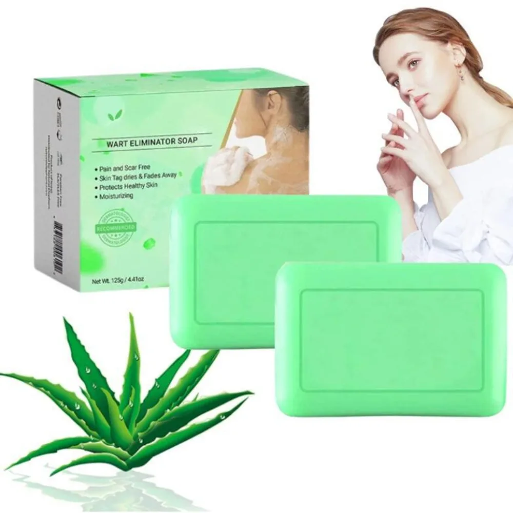 

1 шт., мыло для устранения бородавок с алоэ вера