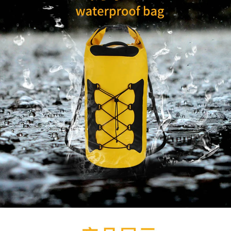

Waterproof Outdoor Backpack Dry Bag Swimming Bag Roll Top Dry Sack Dry Backpack Water Floating Bag for Boating Fishing Surfing