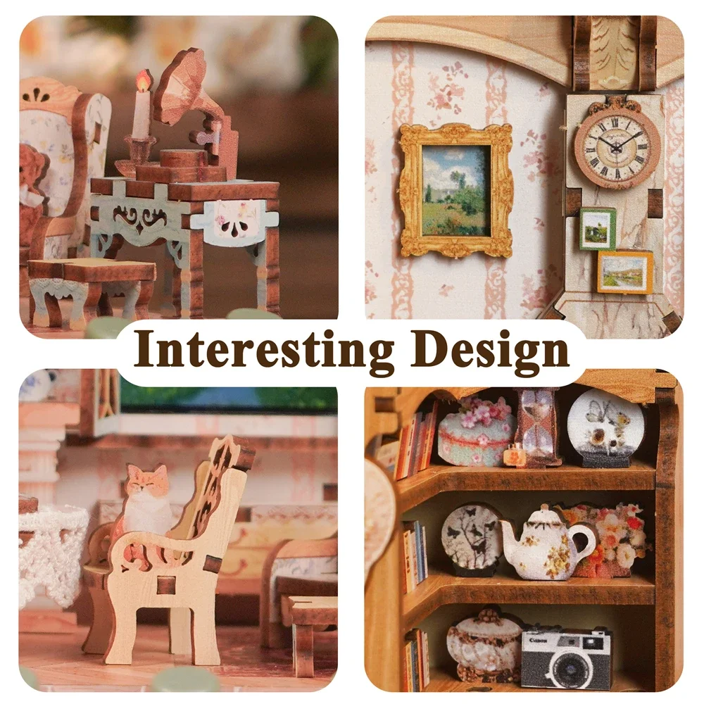 Tonecheer пасторальная звуковая машина для дома головоломка обучающий Миниатюрный