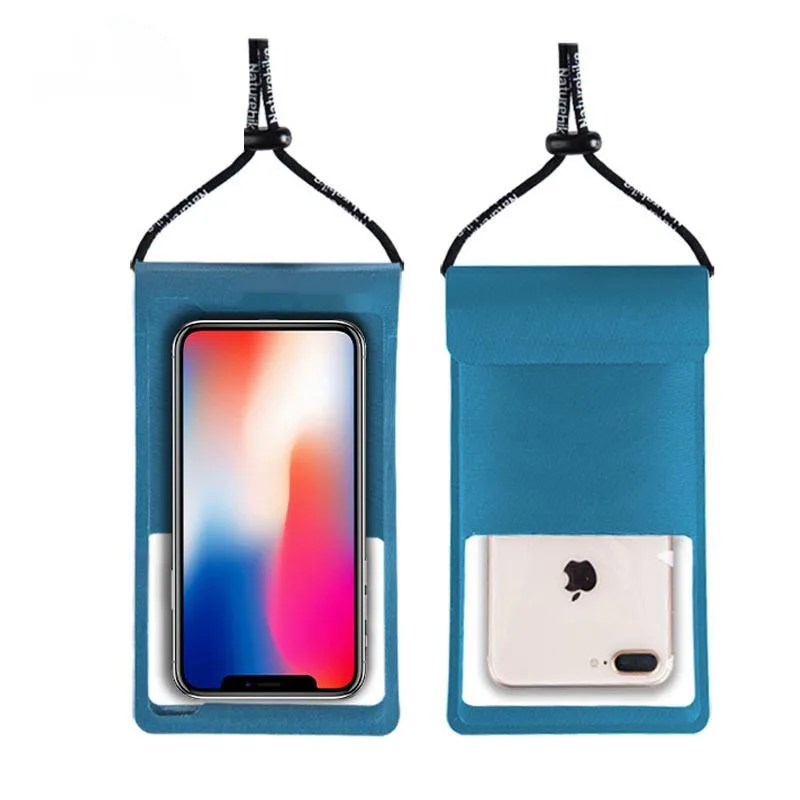 

for New IPX8 Mobile Phone Waterproof Bag TPU Waterproof Membrane Diving Phone Waterproof Bag Case For Under 7 Inches